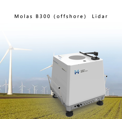 Molas B300 Offshore Doppler Wind Lidar نطاق درجة حرارة التشغيل -40 ℃ ~ 50 ℃