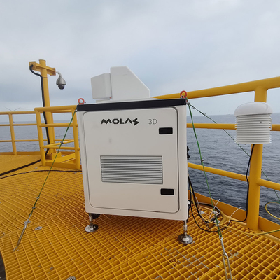 Molas 3d Lidar Wind 4/8 كم مسافة اكتشاف نموذجية على الشاطئ