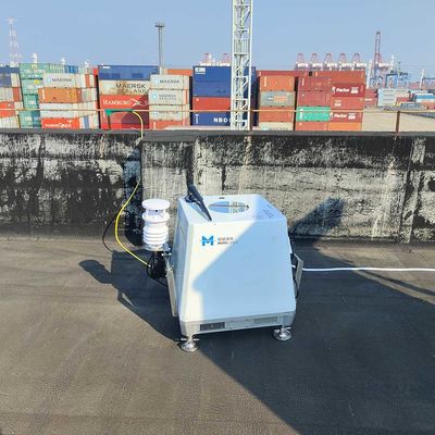 شراء 0-360 درجة قياس اتجاه سرعة الرياح بالليزر ASCII تنسيق البيانات ليدار online manufacture