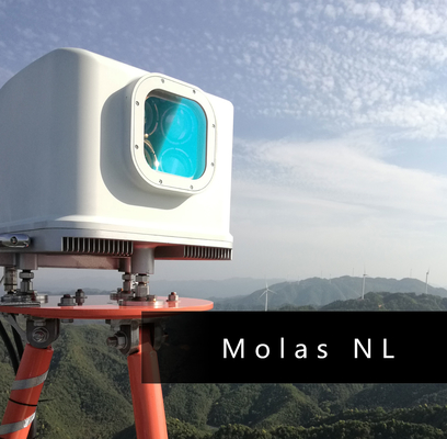 أربعة شعاع في الخارج Lidar Molas Nl للكشف عن ضوء الرياح وتراوحه