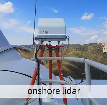 Nl400 4 Beams 400m Wind Iris Lidar 0.1m / S 0.5 ° تأجير دقيق
