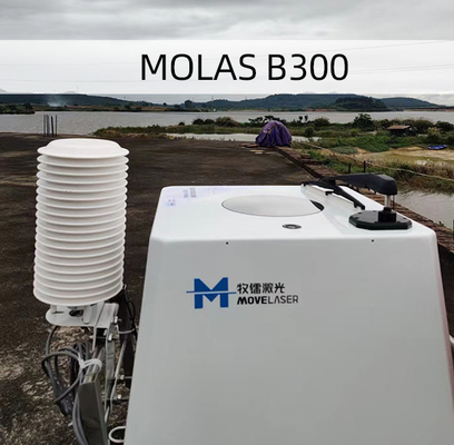 24VDC Molas B300 قياس ليدار للرياح البحرية بدقة 0.1 متر / ثانية و 1 درجة