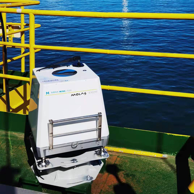 0-75m / S Movelaser قياس سرعة الرياح IP67 ليدار الرياح البحرية