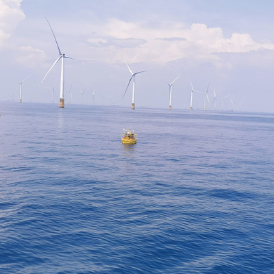 ضياء 5m قياس الرياح Floating ليدار نظام 0.5m دقة تحديد المواقع